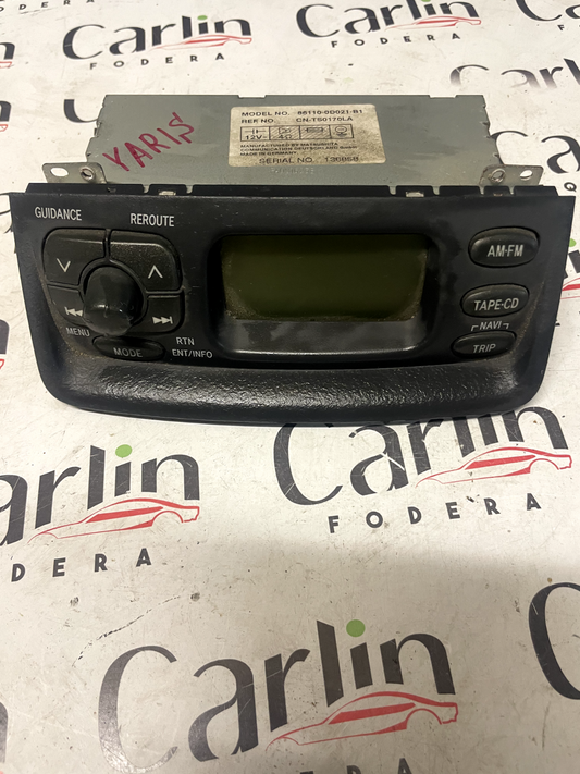 AUTORADIO TOYOTA YARIS 86110-0D021-B1