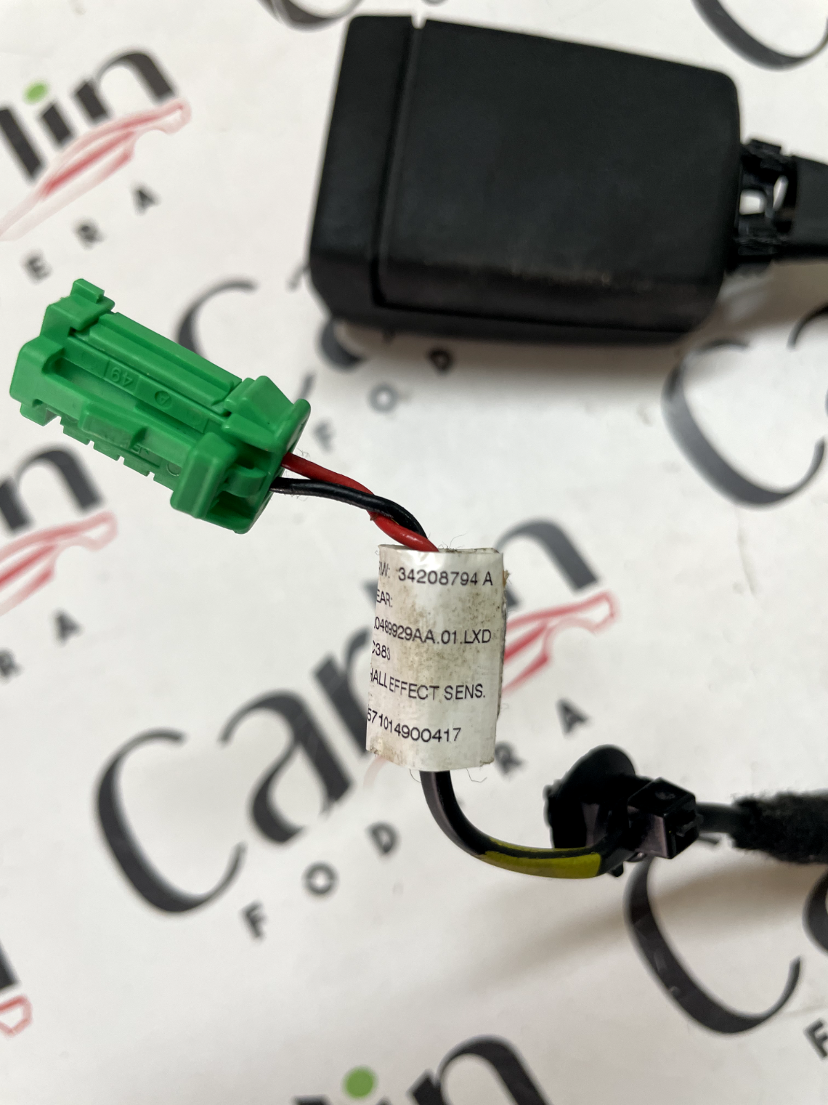 Aggancio Cintura Sicurezza Alfa Romeo Giulia - 00505330130 detail pin