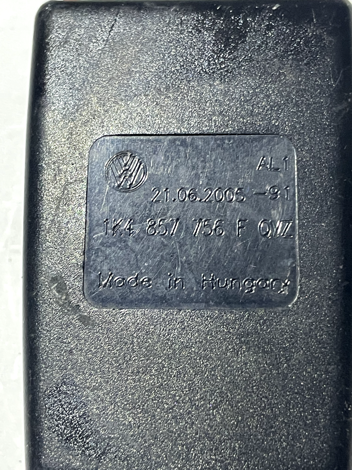 Aggancio Cintura di Sicurezza Golf (1K1) - 1K4857756F detail 4