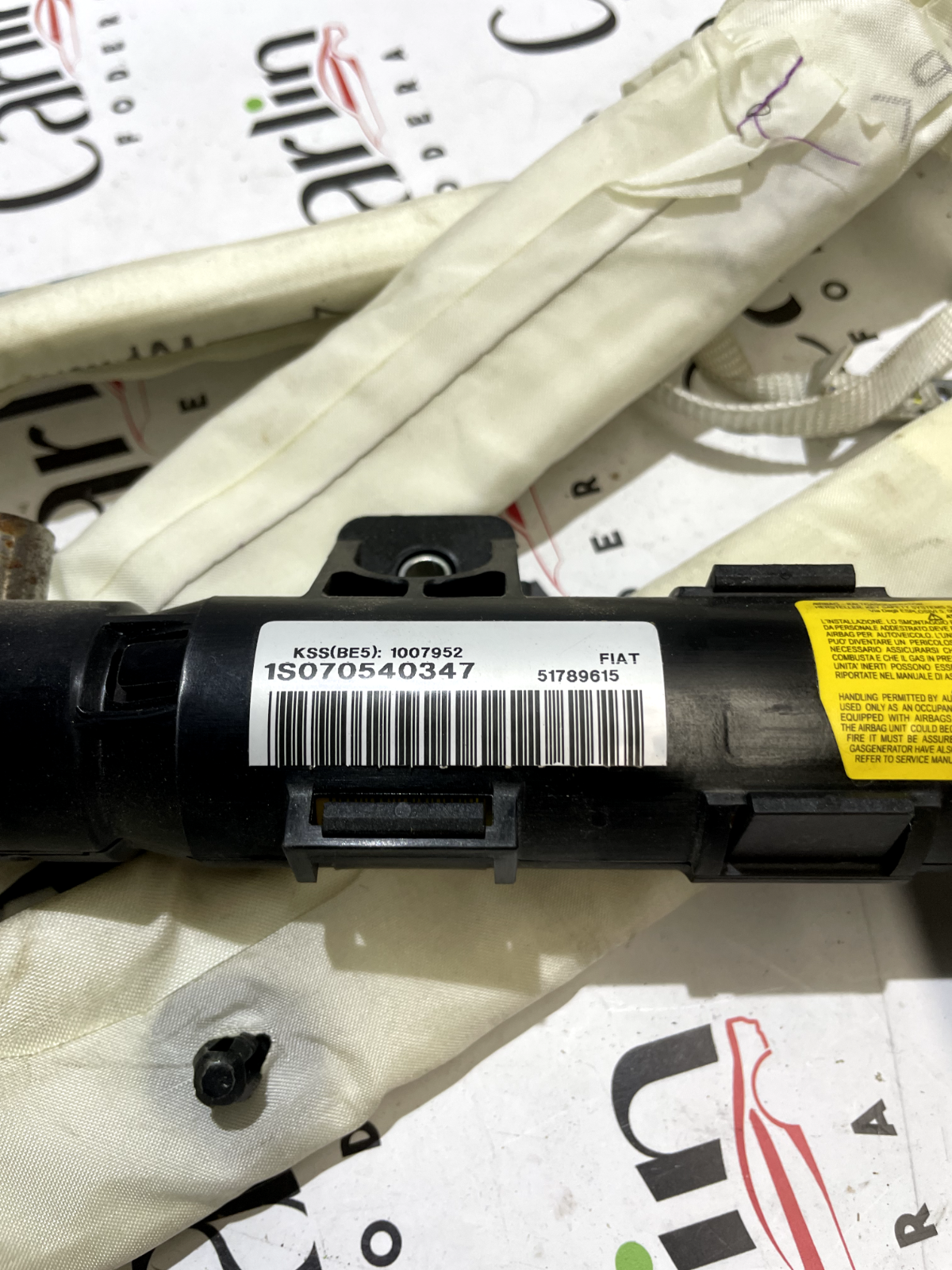 Airbag Laterale a Tendina Sx Fiat Croma 2007 51789615 detail 4