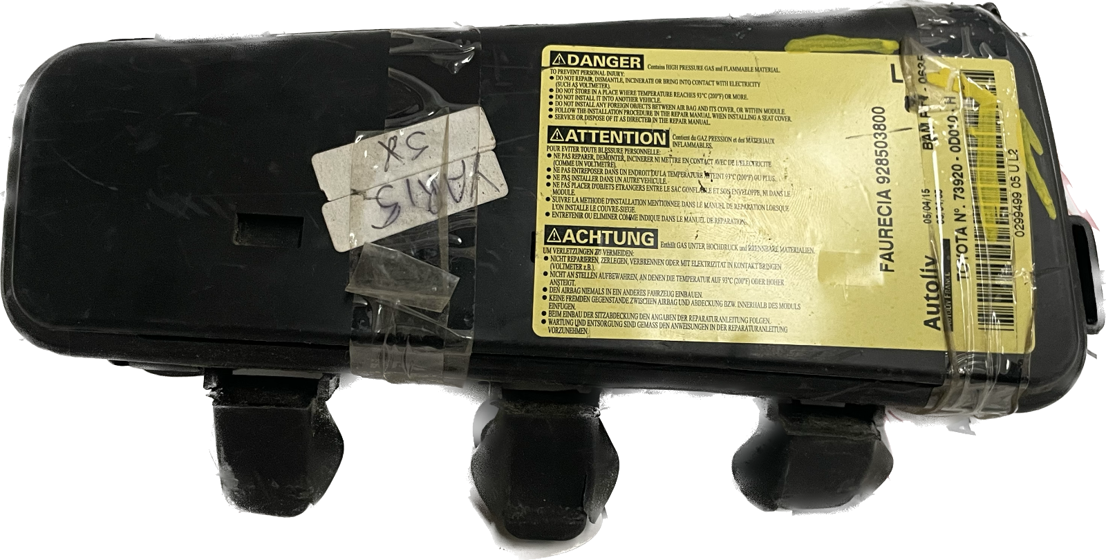 Airbag Sedile Anteriore Sinistro Toyota Yaris 1999-2005