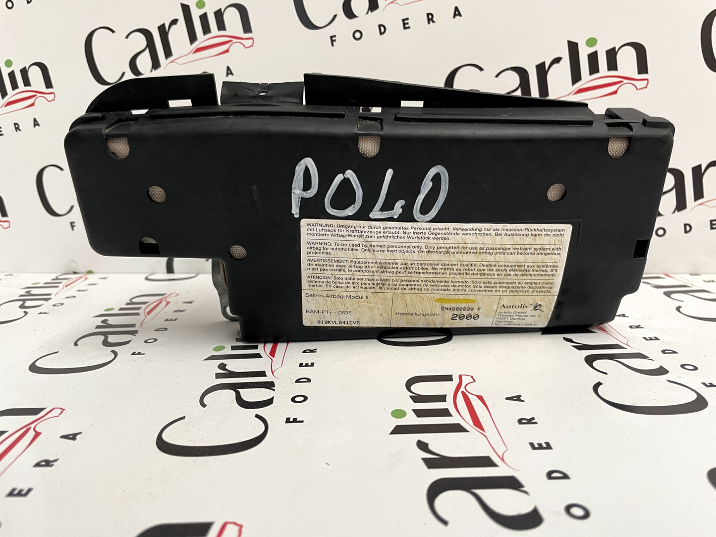 Airbag Sedile Lato Guida Volkswagen Polo 6N4880239D detail