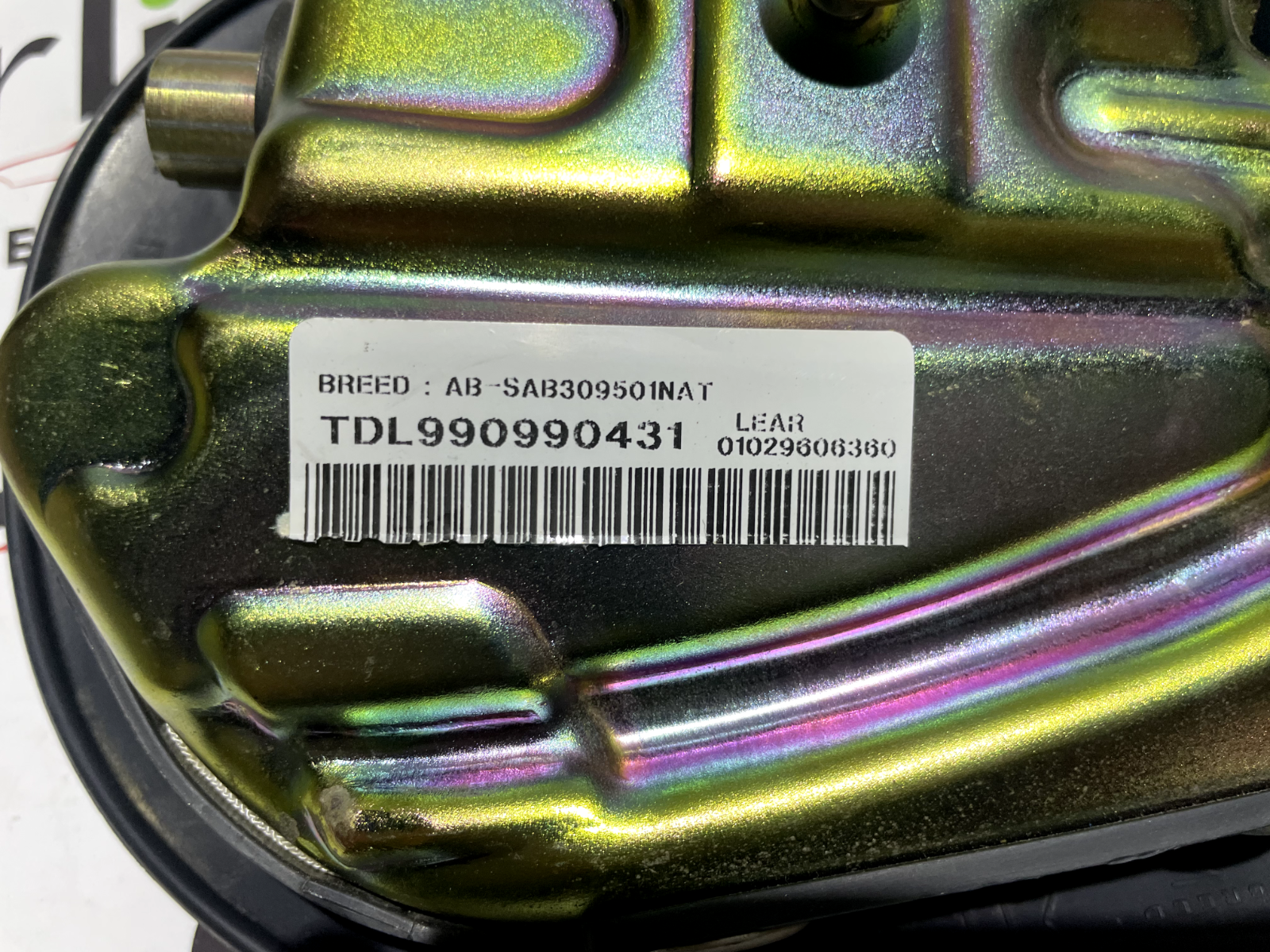 Airbag Sedile Usato Fiat Marea Weekend - 01029606360 code