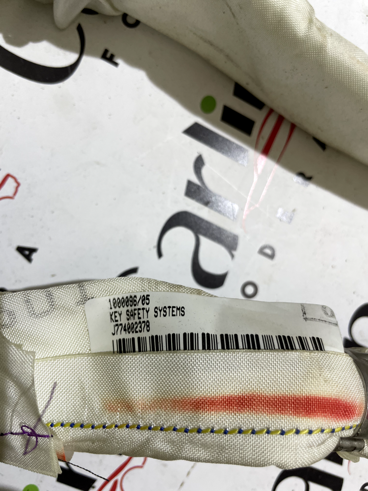 Airbag Tendina Laterale Destro Fiat Croma 51789614 detail 2