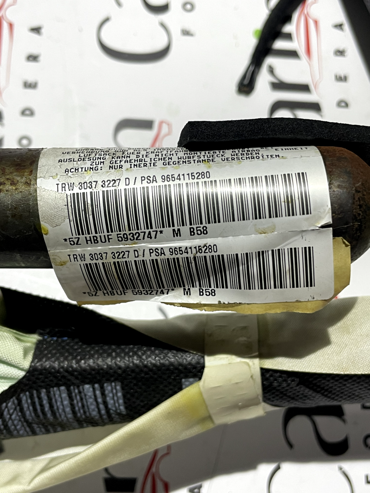 Airbag Tendina Sinistra Citroen C4/Picasso - 30373227D detail 5