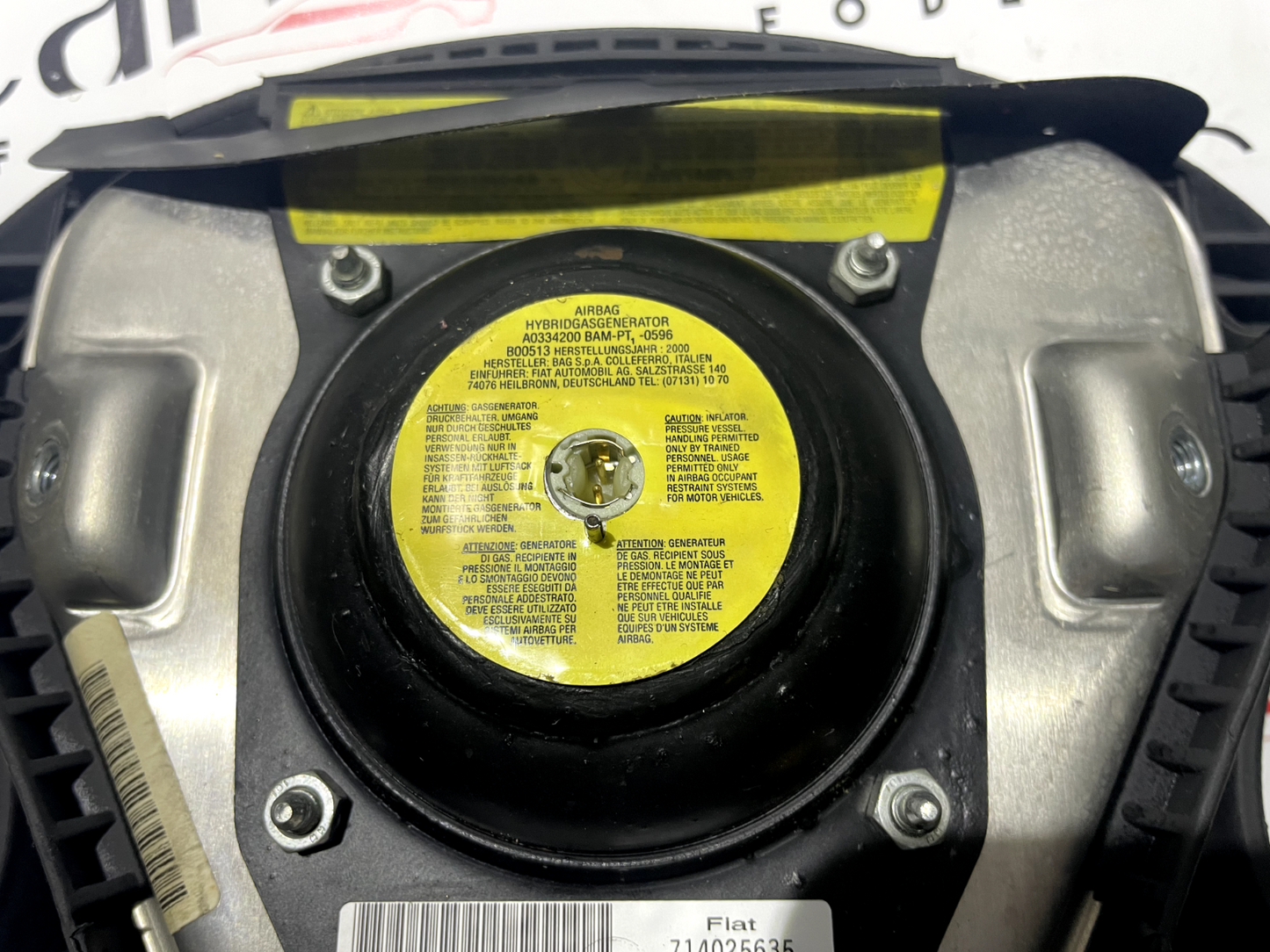 Airbag Volante LANCIA Y (840) Elefantino 1996-00 714025635 detail 4