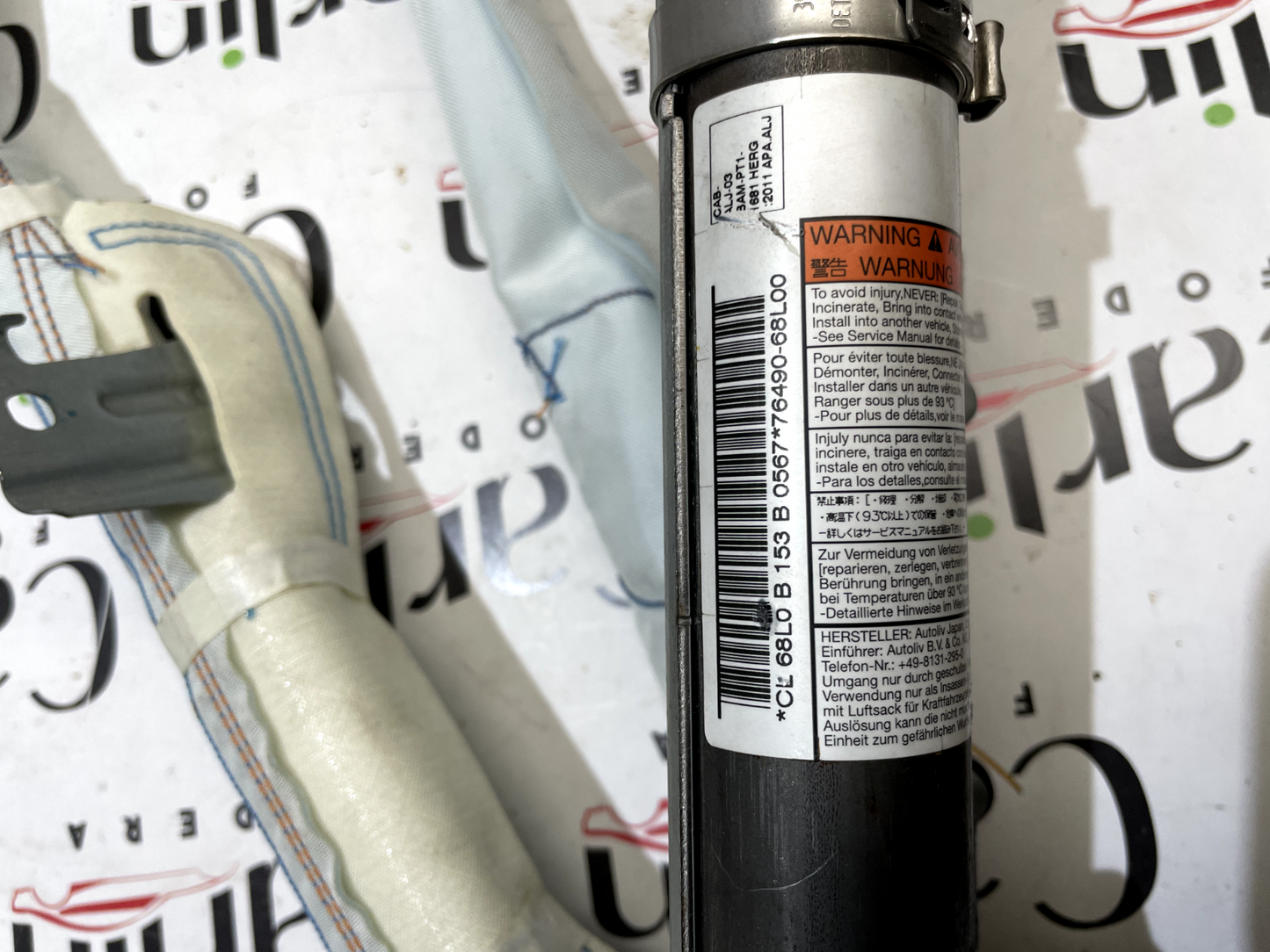 Airbag a Tendina Laterale Sinistro SUZUKI SWIFT 617212700B002 detail 3