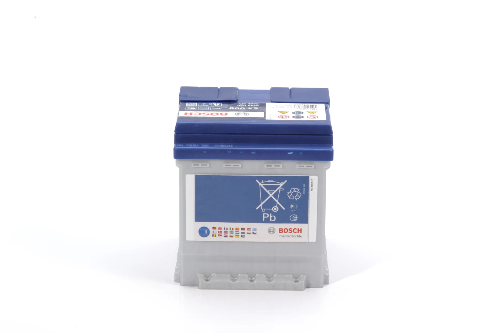 Batteria BOSCH S4 000 12V 44Ah 420A B13 detail