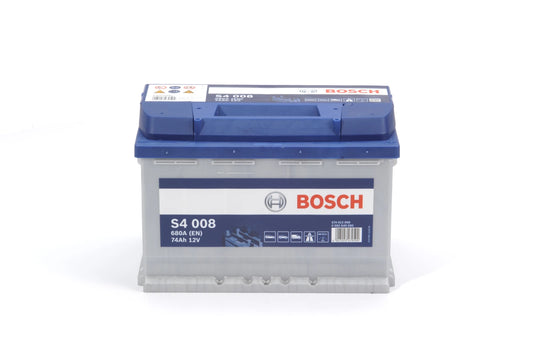 Batteria BOSCH S4 008 12V 74Ah 680A B13 detail battery