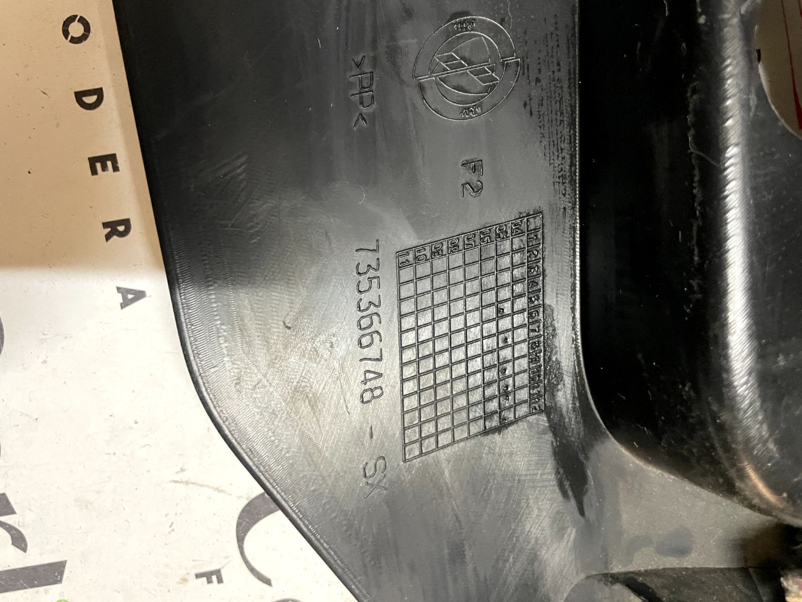 Battitacco Anteriore SX Fiat Grande Punto/Evo 2011 735366748 detail 2