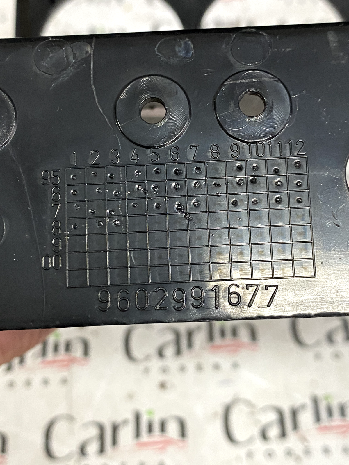 Console Centrale Citroen Berlingo/Partner (2001) 9602991677 detail 2