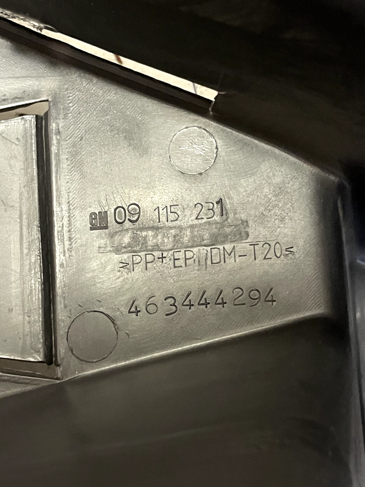 Copertura Vano Bagagli Opel Corsa 2 - 09115224 detail code