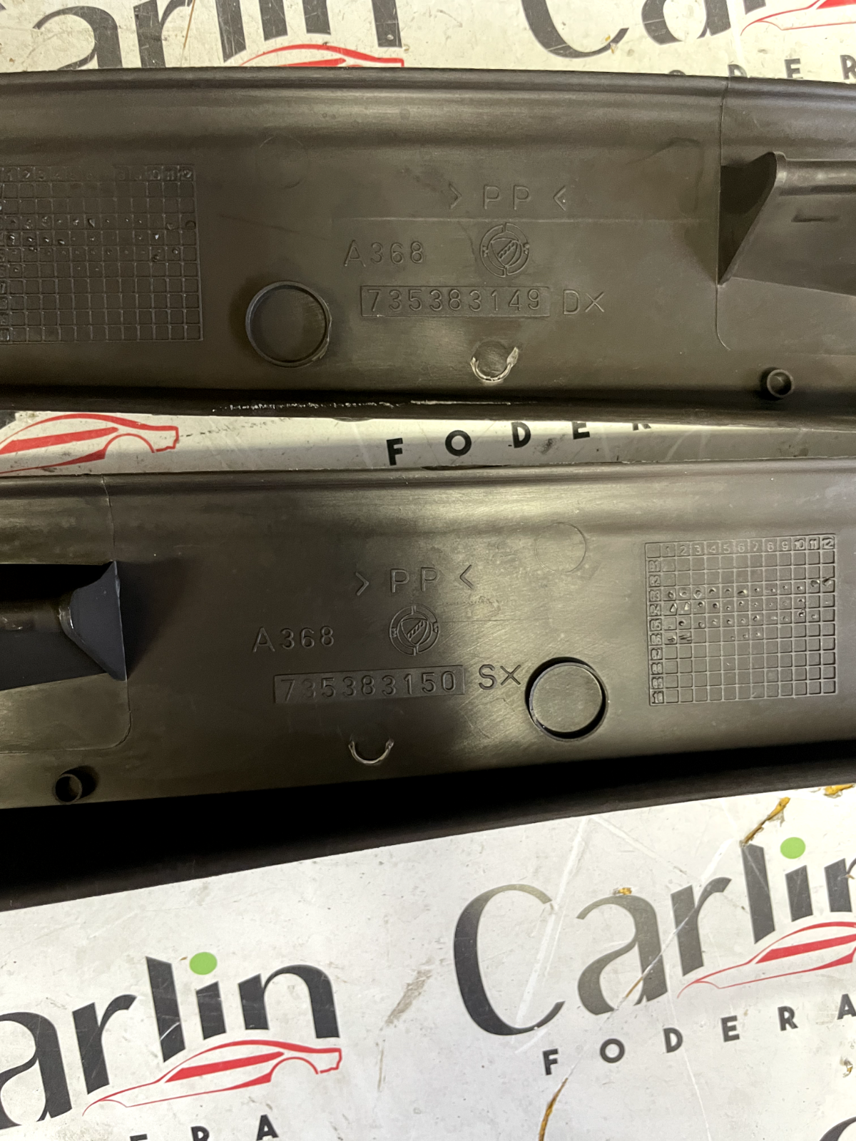 Coppia Battitacco Posteriore Lancia Musa 735383150/149 detail 2