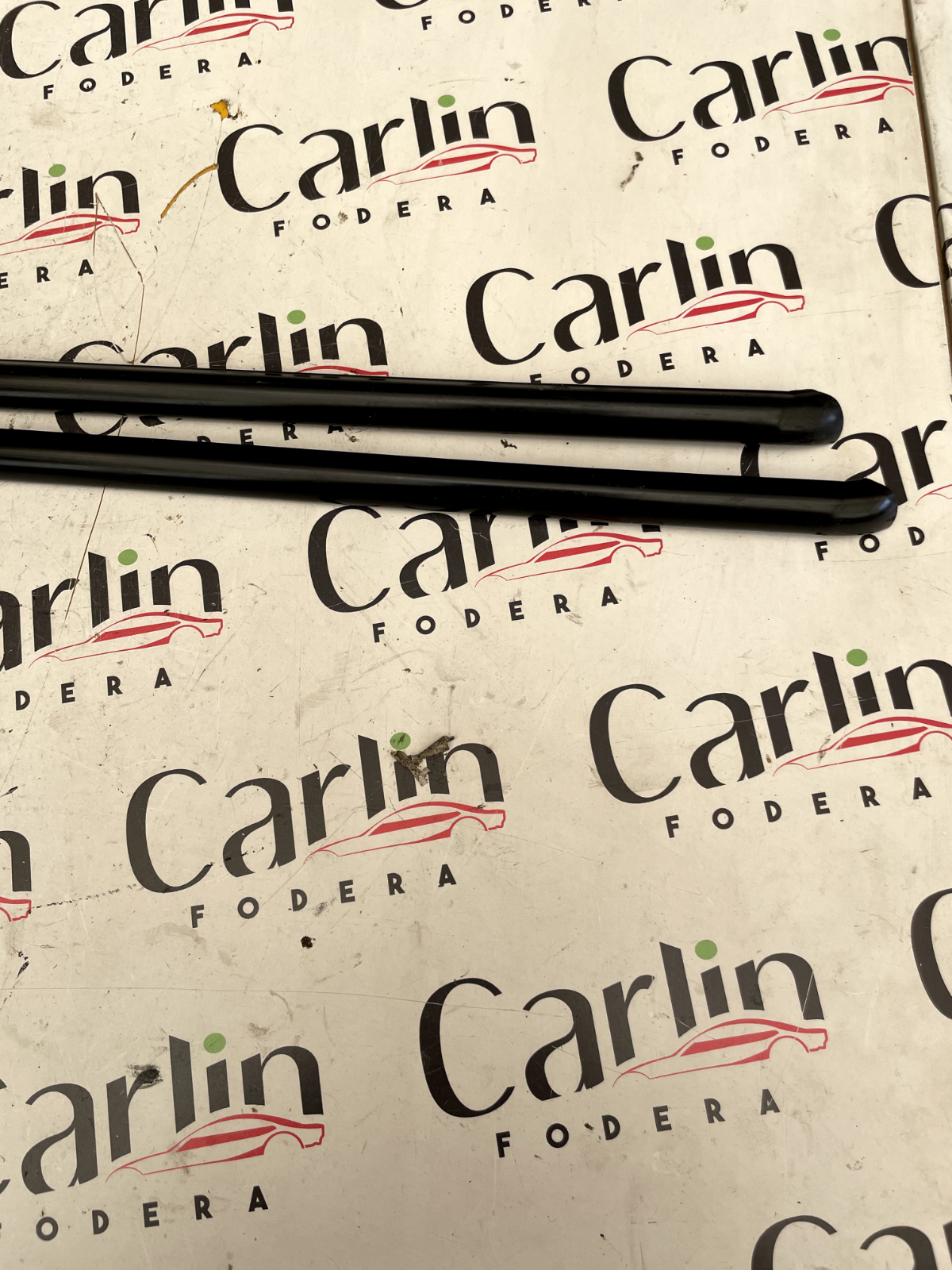 Coppia Modanatura Gocciolatoio Nero Fiat 127 - 12801185