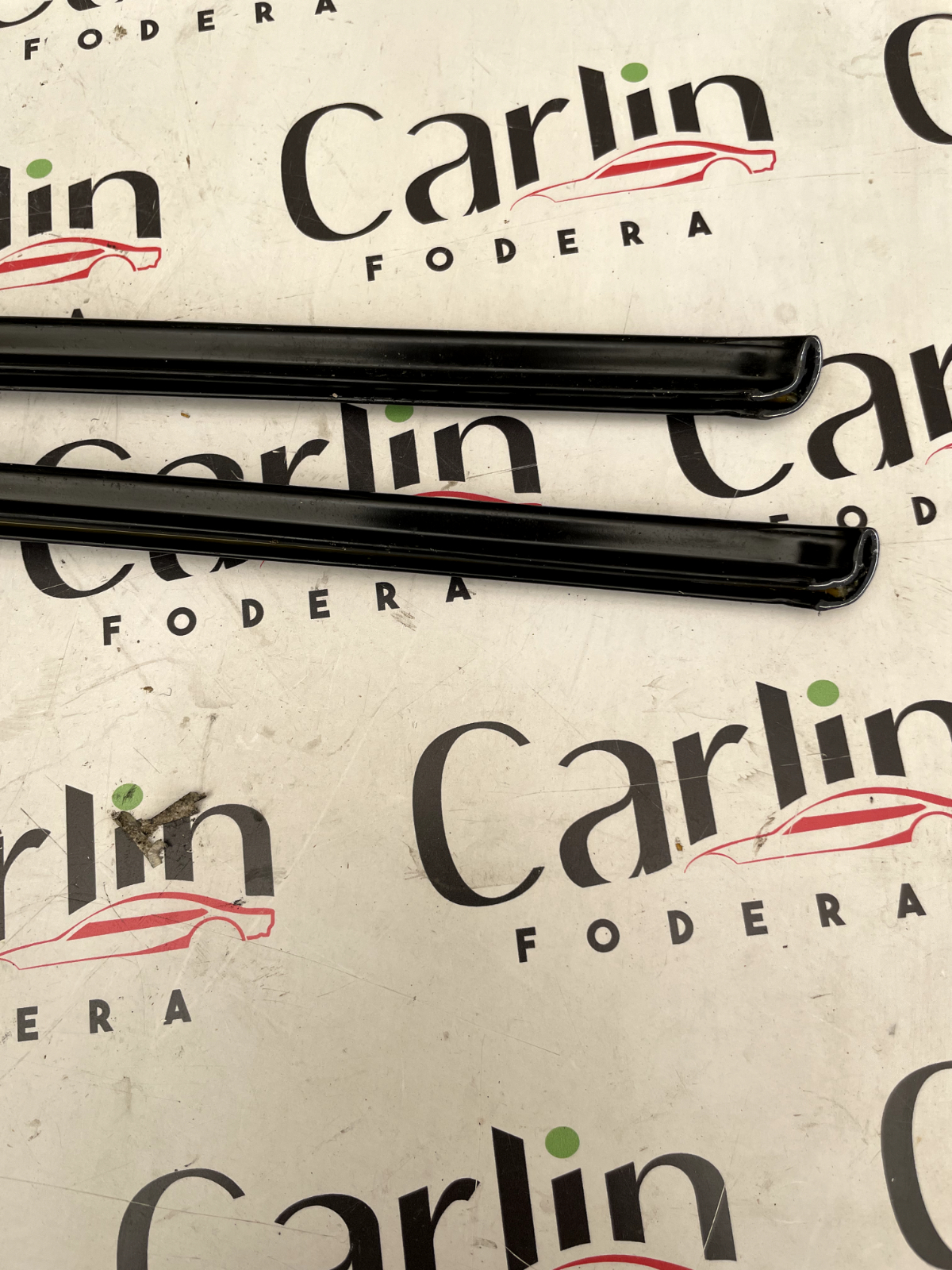 Coppia Modanatura Gocciolatoio Nero Fiat 127 - 12801185 detail