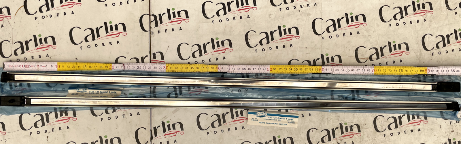 Coppia Modanatura Porta Anteriore Destra/Sinistra Fiat 131