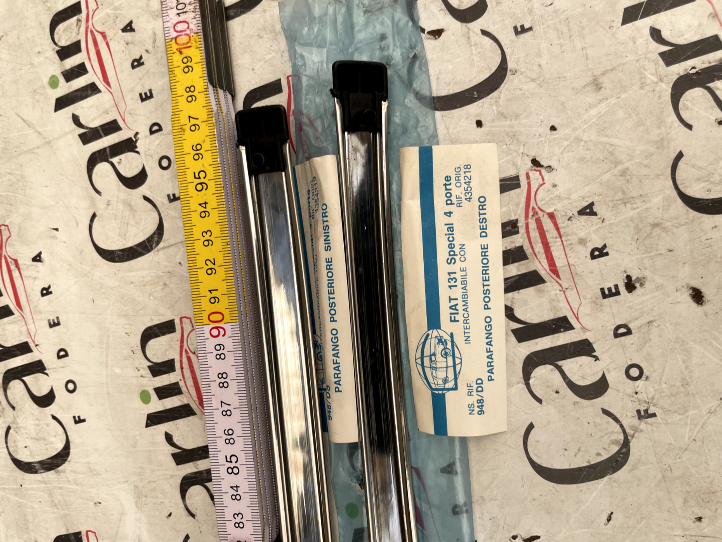 Coppia Modanature Parafango Posteriore Fiat 131 detail 4