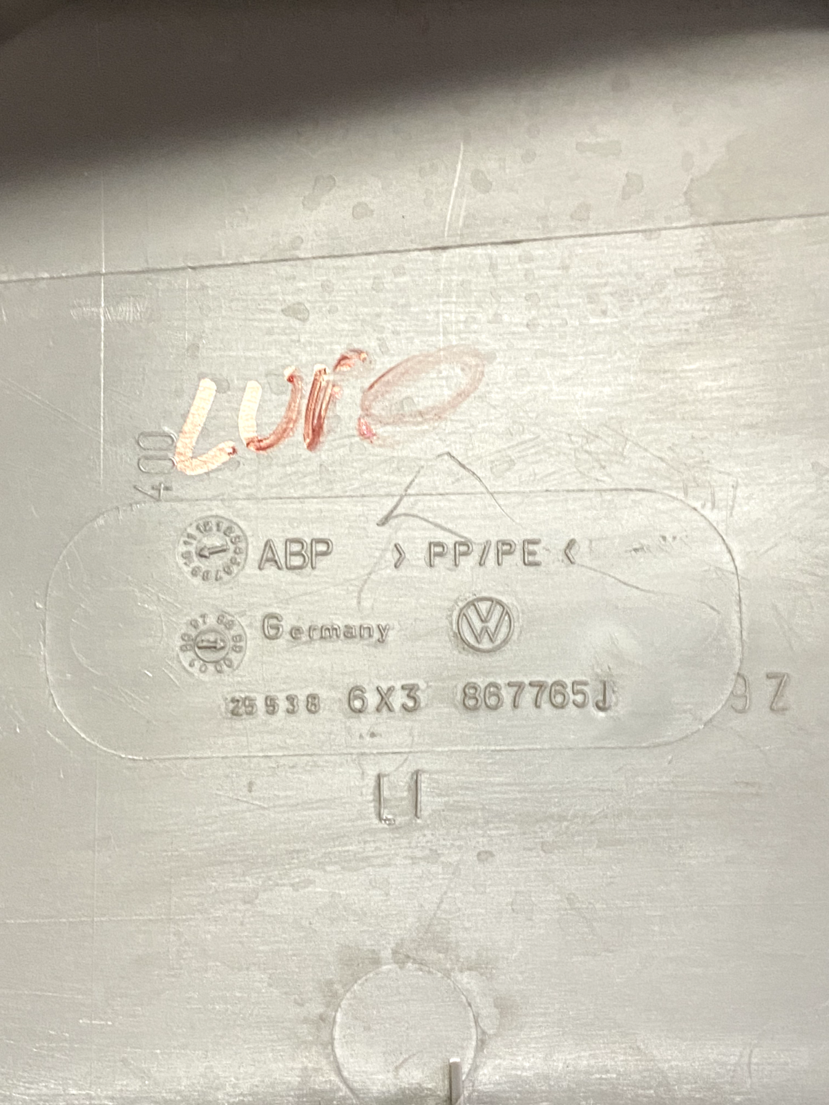 Coppia Rivestimenti Bagagliaio Volkswagen Lupo 6X3867766J detail 2