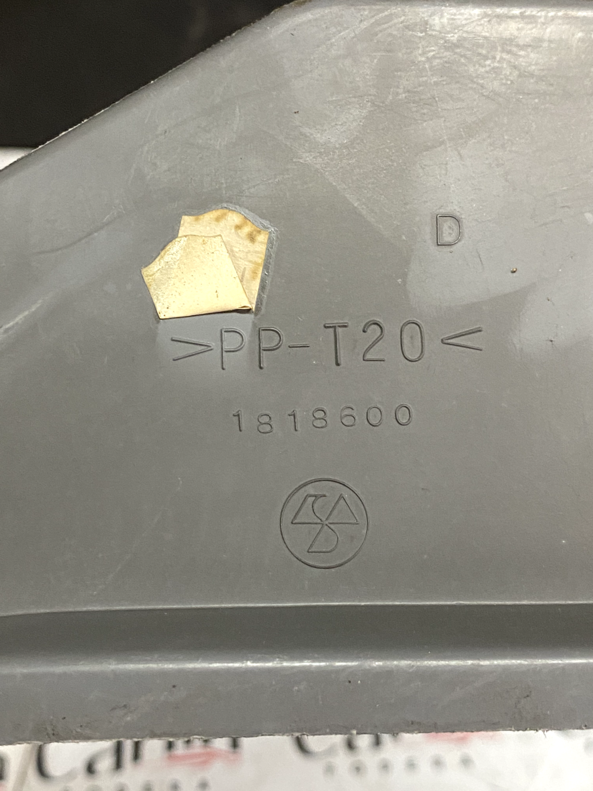 Coppia Rivestimento Montanti FIAT 500 1818601/1818600 detail 2