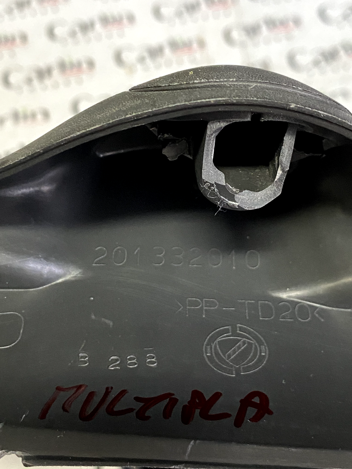 Coppia Supporti Cappelliera Fiat Multipla detail 2