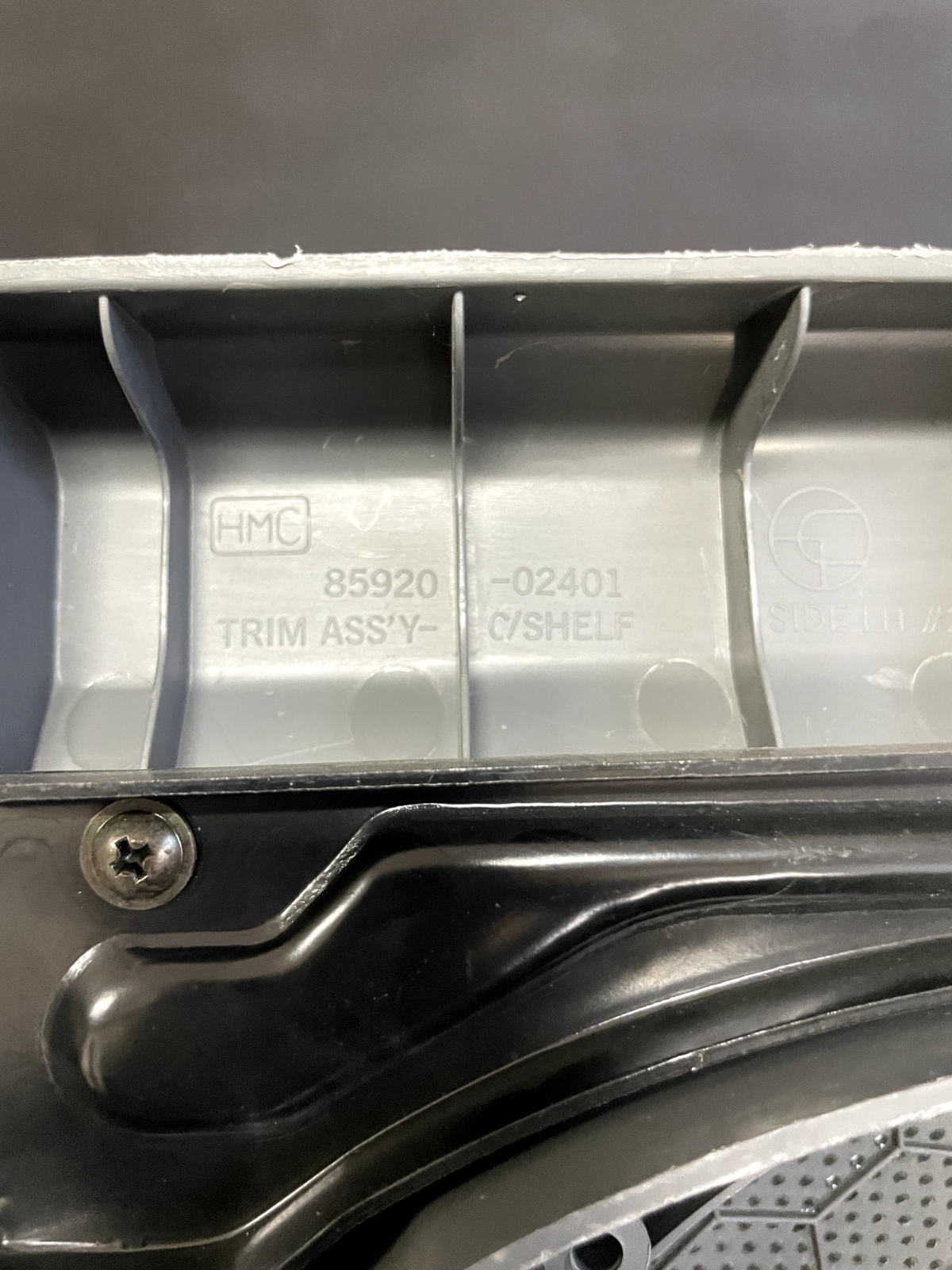 Coppia Supporti Cappelliera Hyundai Atos 8592002401/8591002401 detail 2