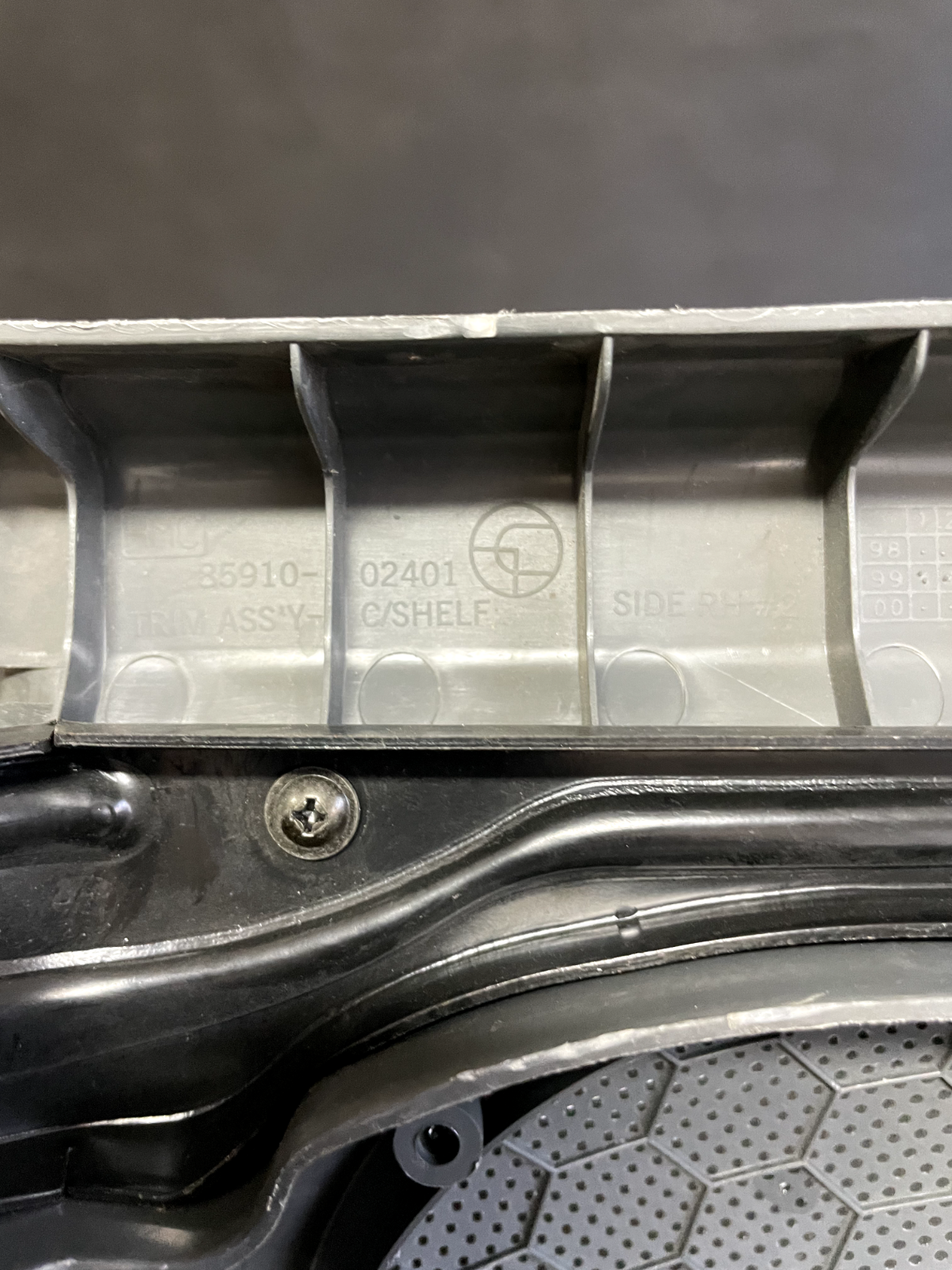 Coppia Supporti Cappelliera Hyundai Atos 8592002401/8591002401 detail 3