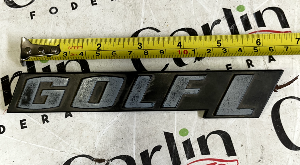 Emblema Volkswagen "Golf L" MK1 - Codice 171853687M