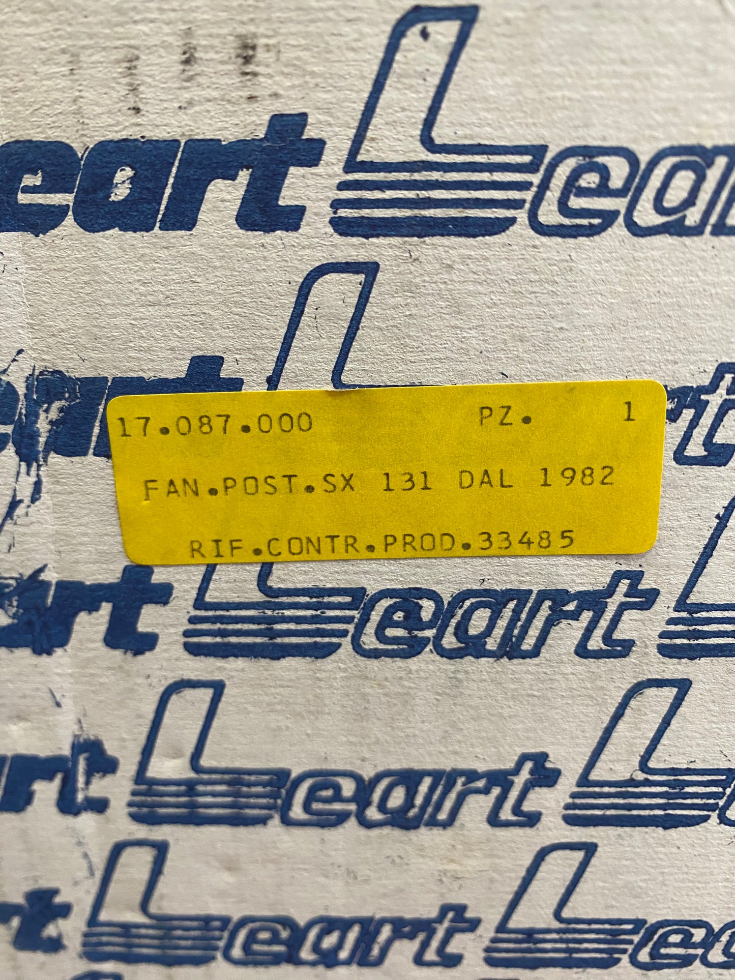 FANALE POSTERIORE SINISTRO – FIAT 131 III SERIE – SIEM 17087000 3