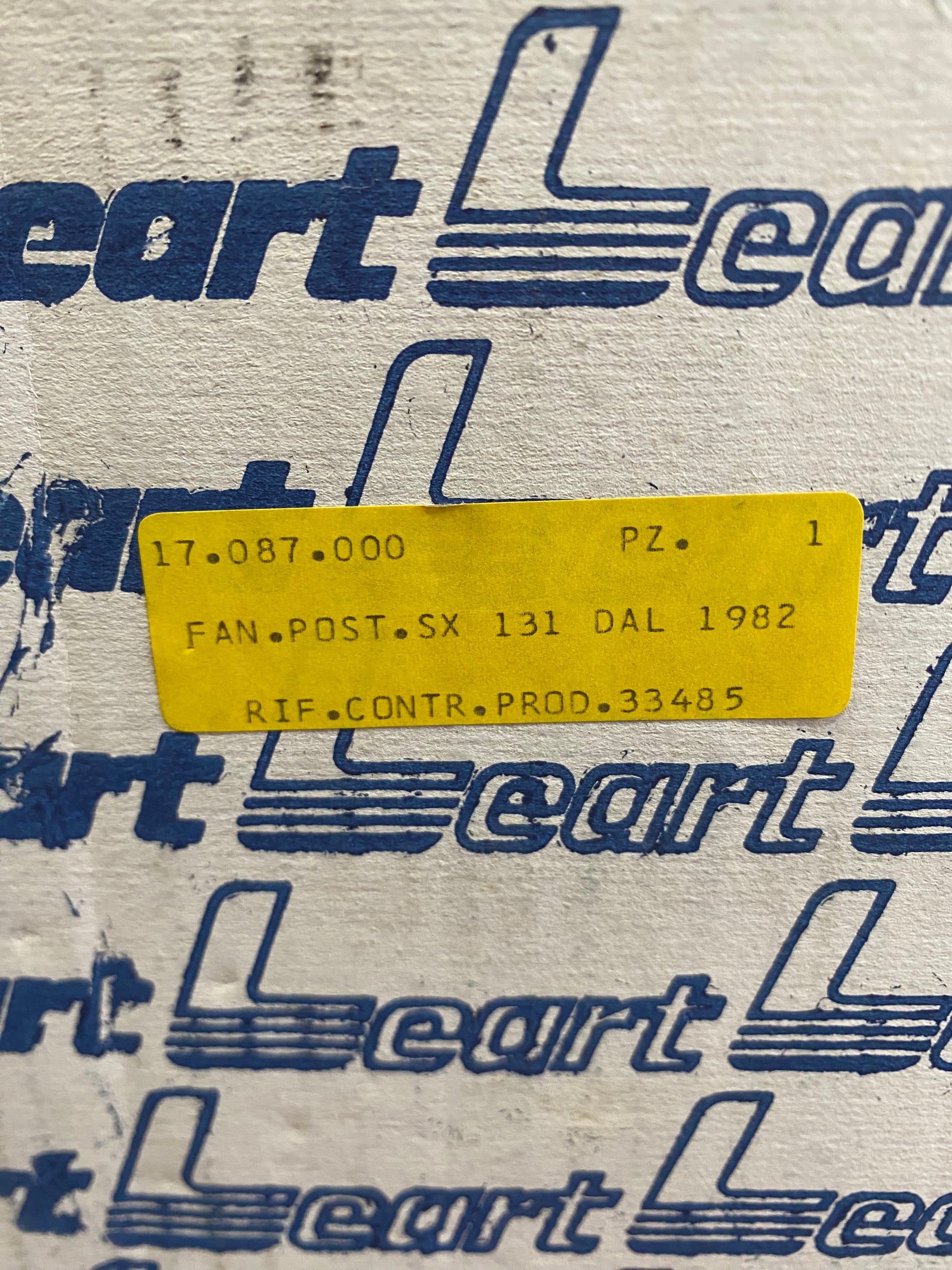 FANALE POSTERIORE SINISTRO – FIAT 131 III SERIE – SIEM 17087000 3