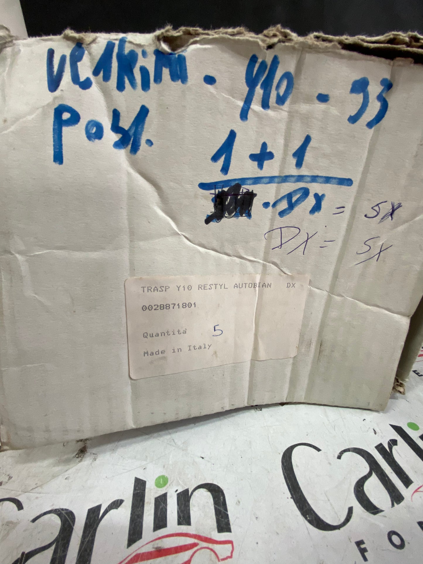 FANALINO POSTERIORE DESTRO – AUTOBIANCHI Y10 CINESINA (1992-1995) – 7718342 3