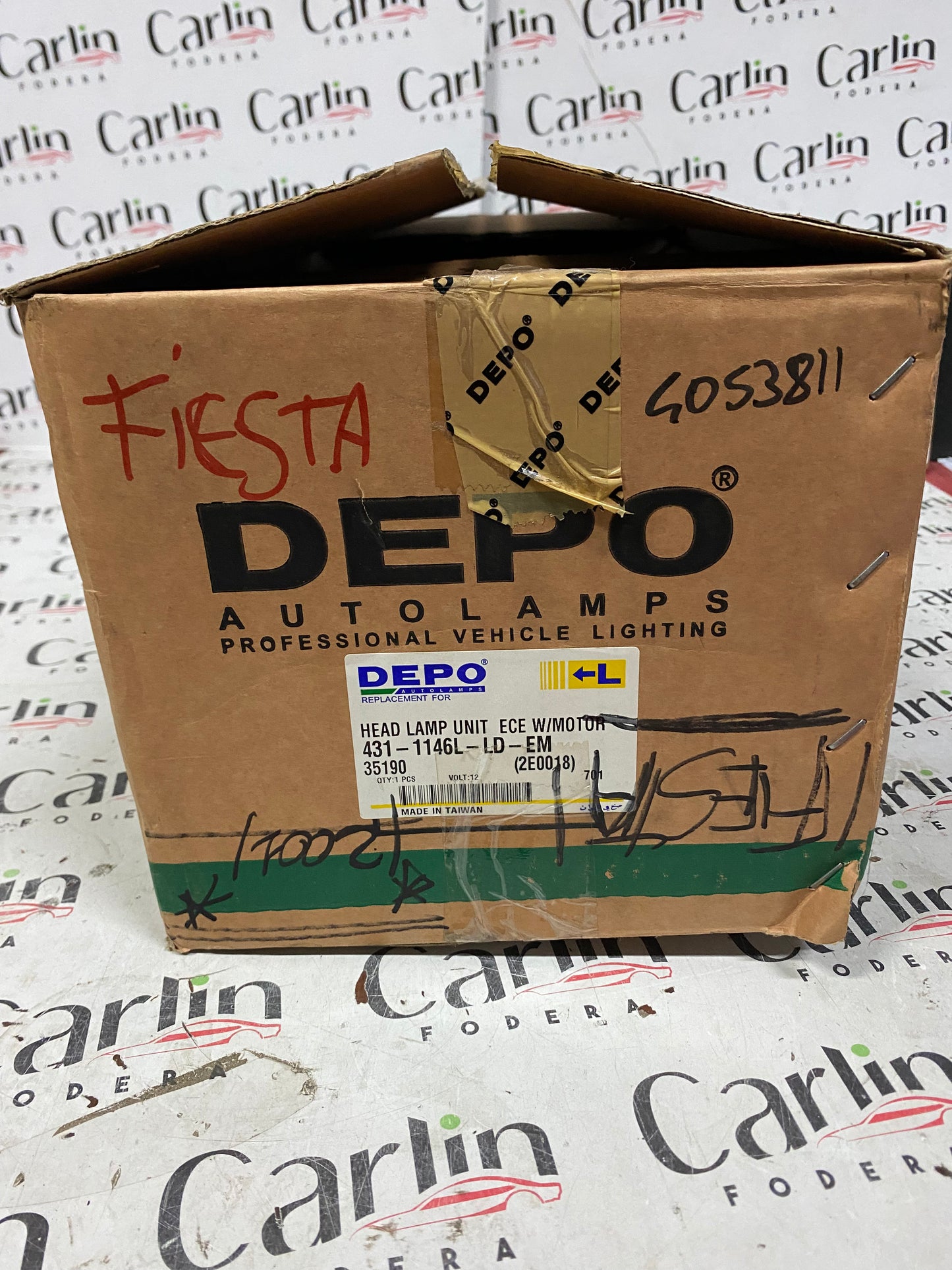 FARO ANTERIORE SINISTRO – FORD FIESTA MK4 – COD. 431-1146L-LD-EM 6