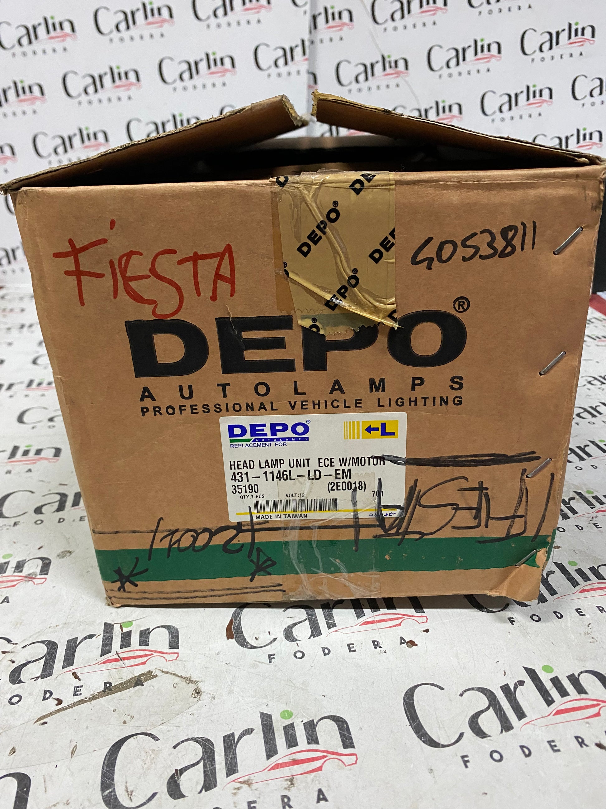 FARO ANTERIORE SINISTRO – FORD FIESTA MK4 – COD. 431-1146L-LD-EM 6