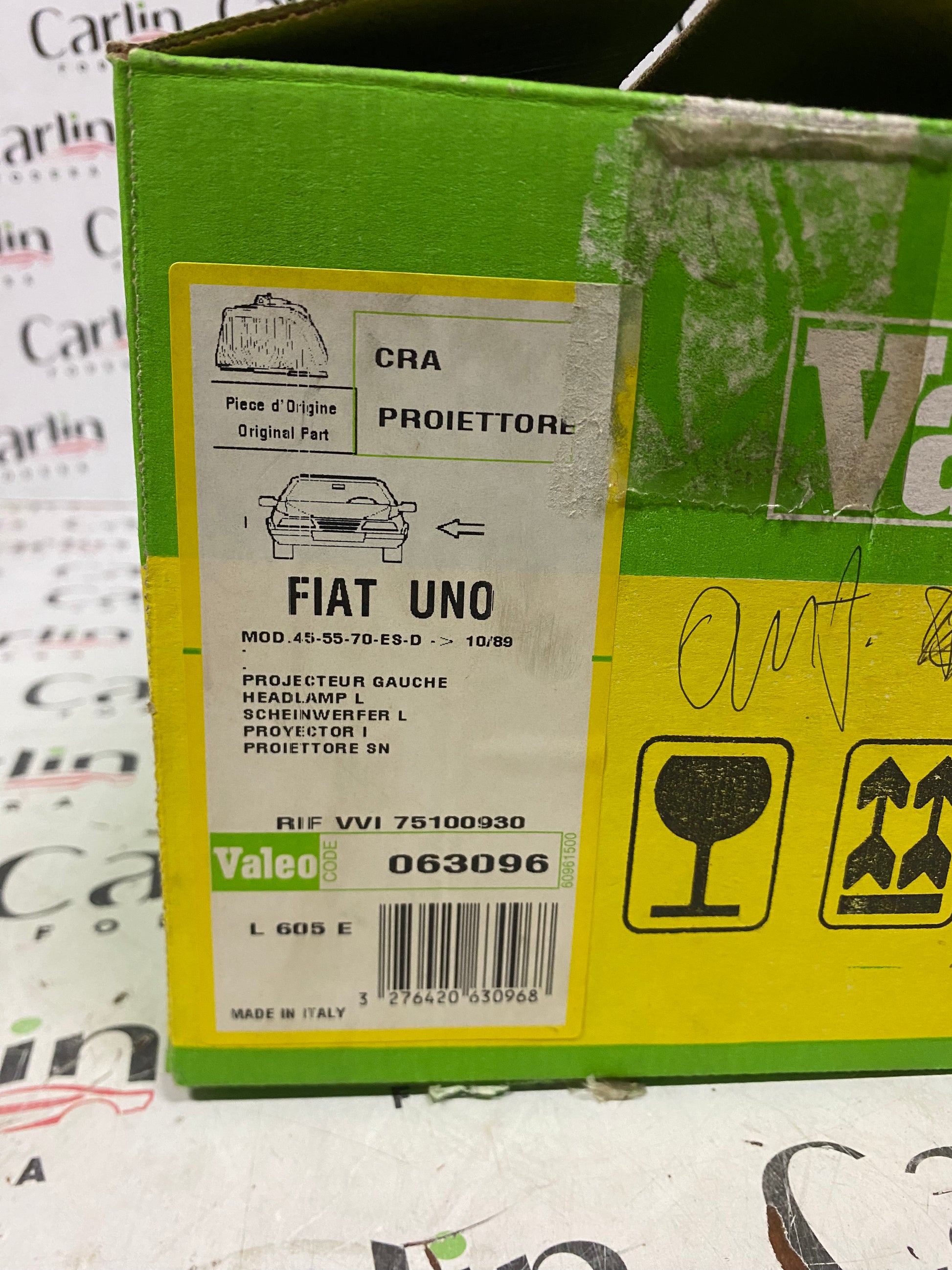 FARO ANTERIORE SINISTRO NUOVO – FIAT UNO – VALEO 063096 4