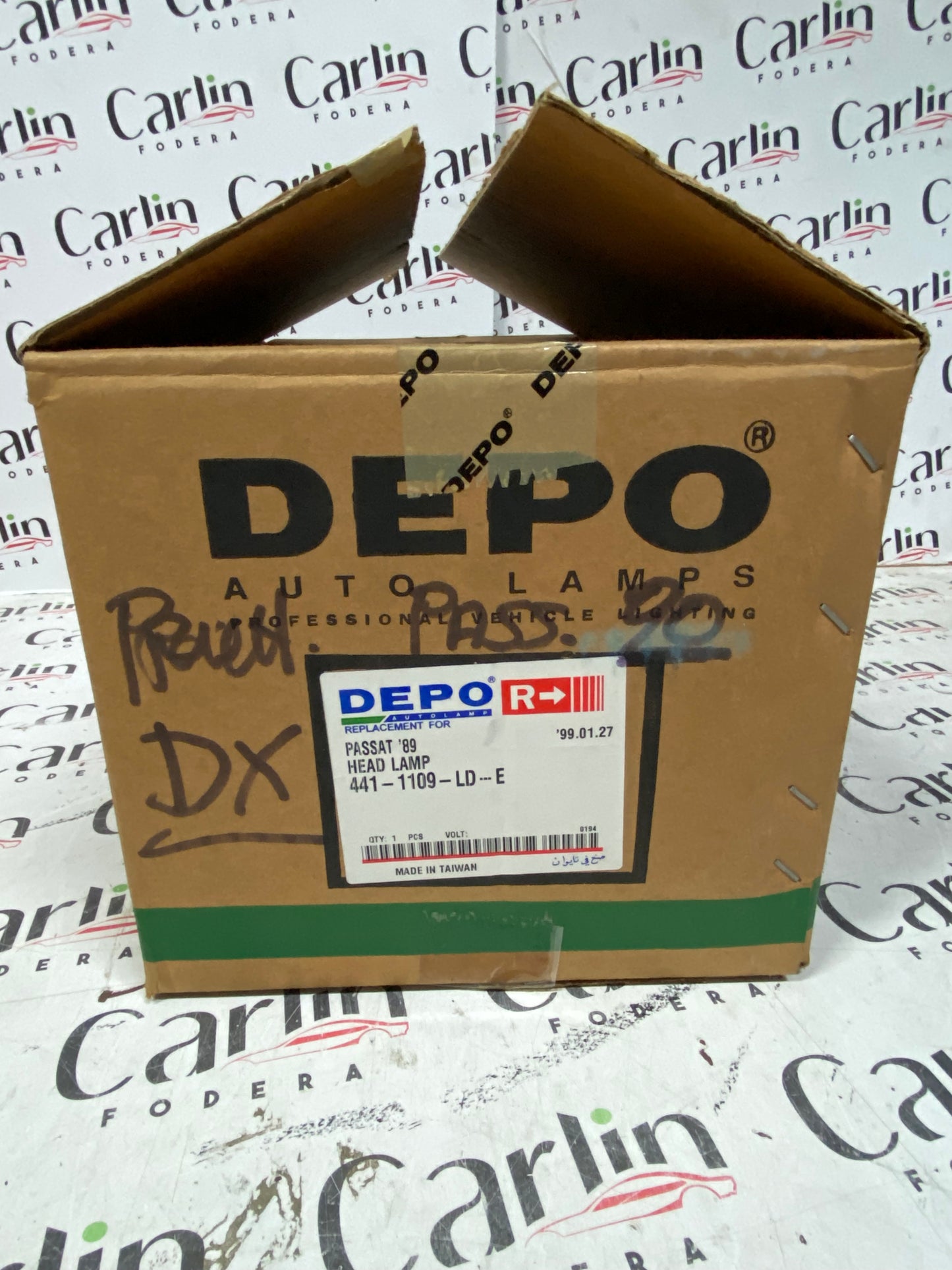 FARO ANTERIORE SINISTRO – VOLKSWAGEN PASSAT – DEPO 441-1109-LD-E 8