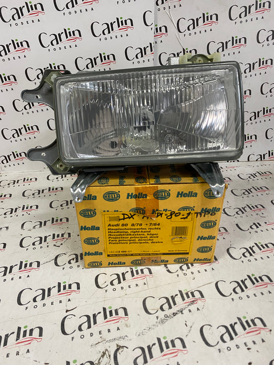Faro Anteriore Destro HELLA 1AG 003 480-40 per Audi 80/90 B2