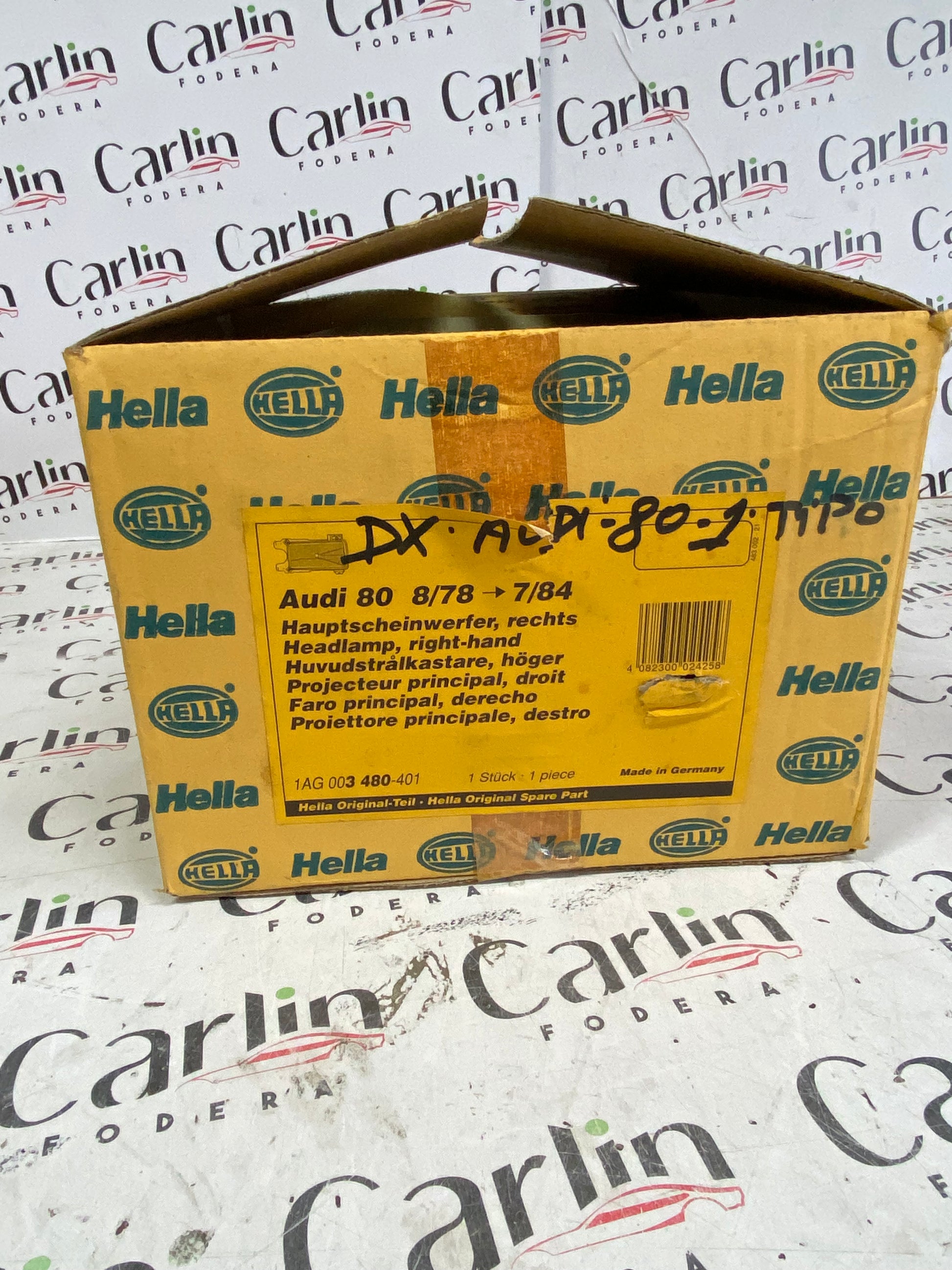 Faro Anteriore Destro HELLA 1AG 003 480-40 per Audi 80/90 B2 7