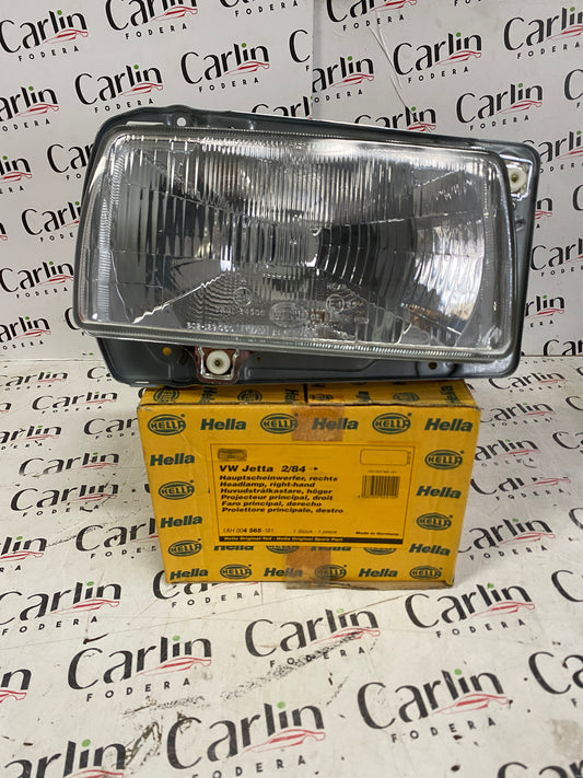 Faro Anteriore Destro VW Jetta II HELLA 1AH004565181 Alogeno