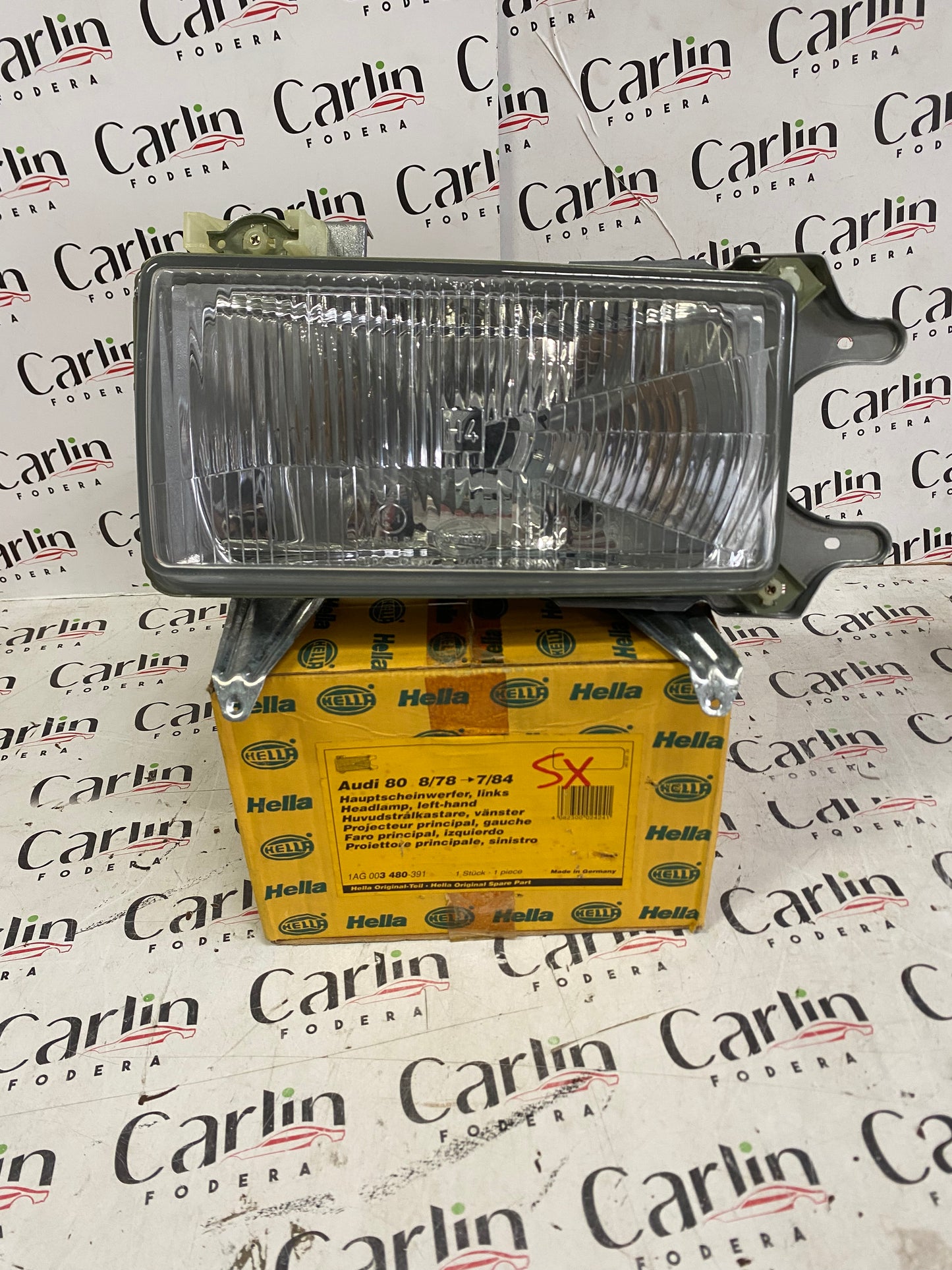 Faro Anteriore HELLA 1AG 003 480-391 per Audi 80 B2