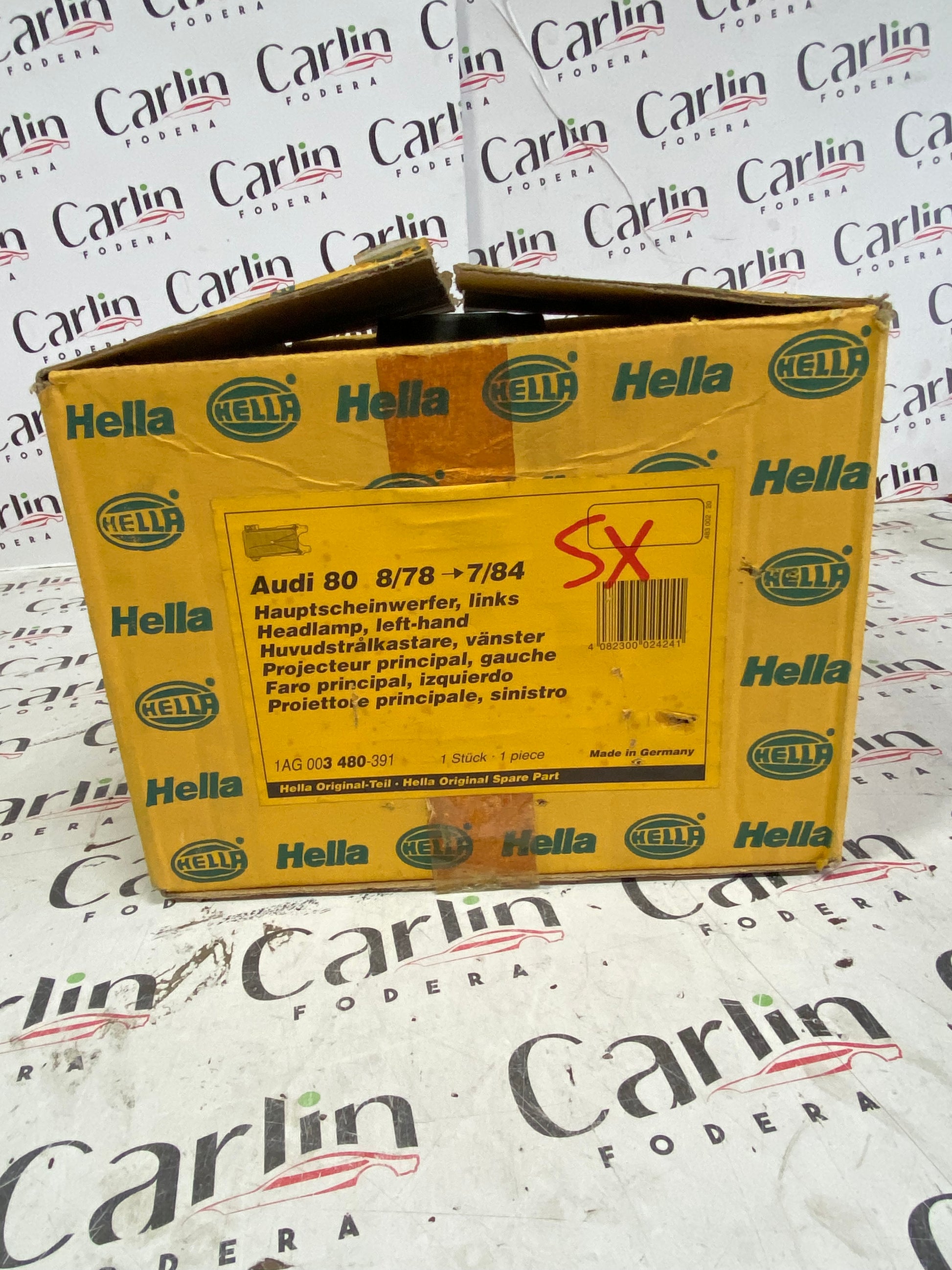 Faro Anteriore HELLA 1AG 003 480-391 per Audi 80 B2 7