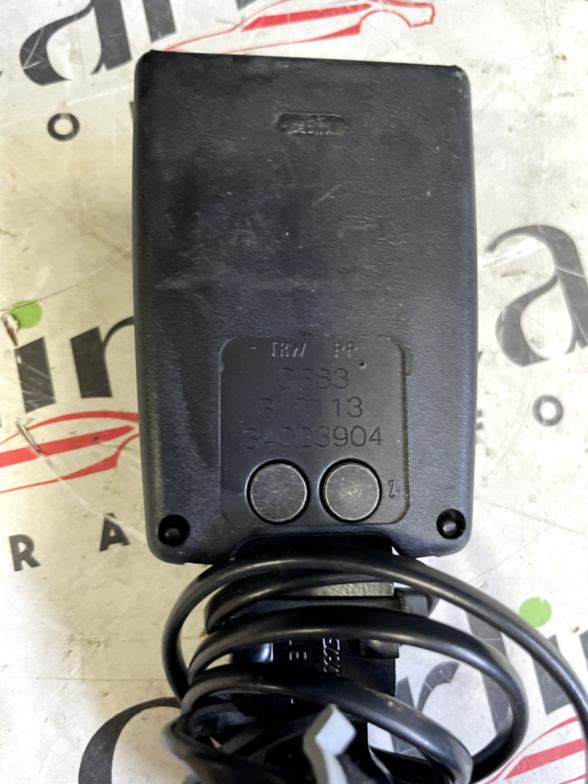 Fibbia Cintura Sicurezza Anteriore DX Fiat 500 - 34023904 detail 3