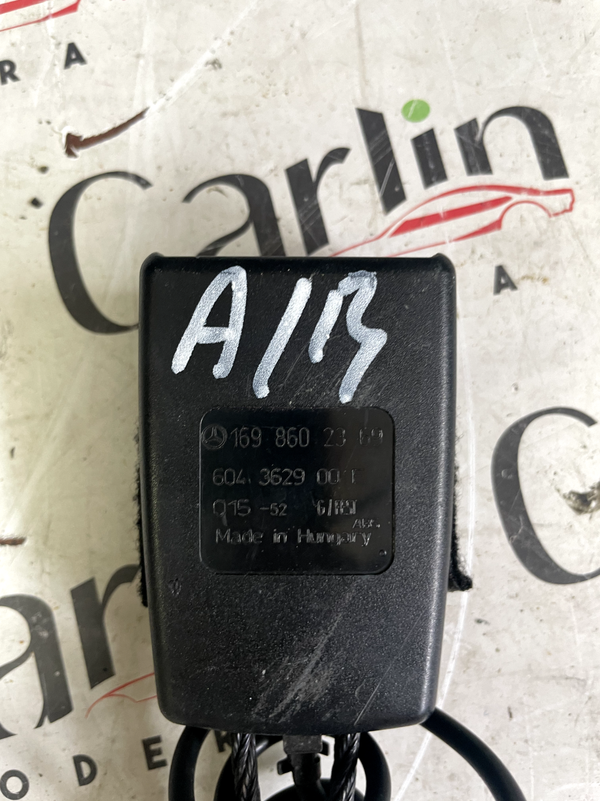 Fibbia Cintura Sicurezza Anteriore Mercedes Classe A/B detail 2