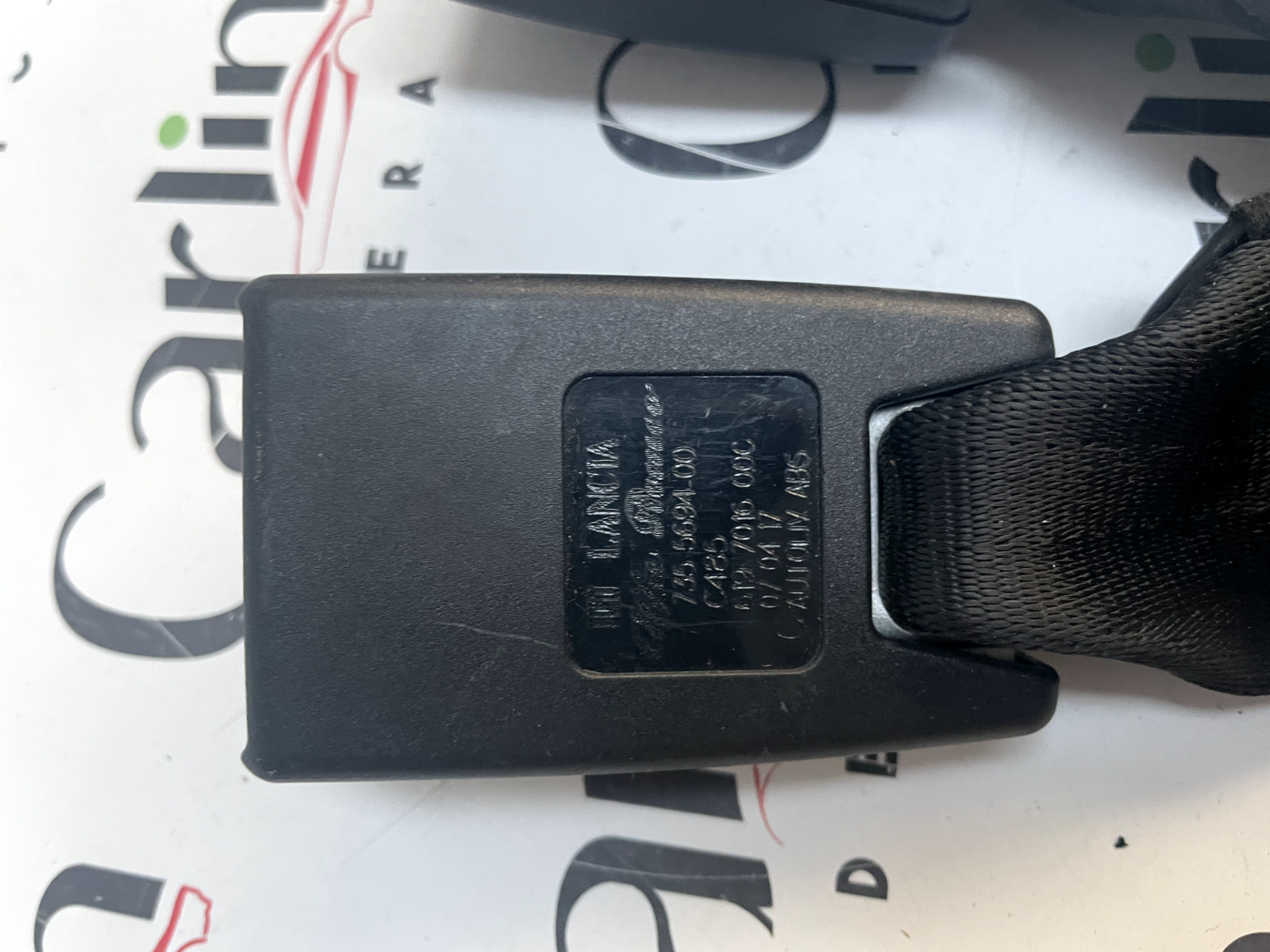 Fibbia Cintura Sicurezza Posteriore Fiat Panda 312 73556940 detail 5