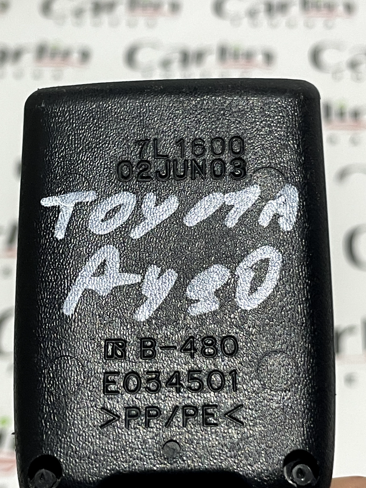 Fibbia Cintura Sicurezza Posteriore SX Toyota Aygo 7L1600 detail 4