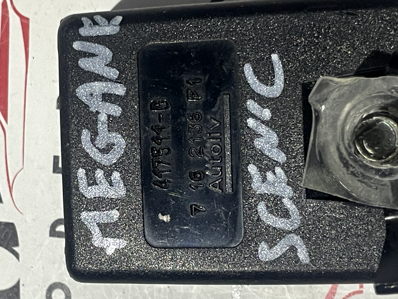 Fibbia Cintura Sicurezza Renault Megane Scenic - 417511D detail 3