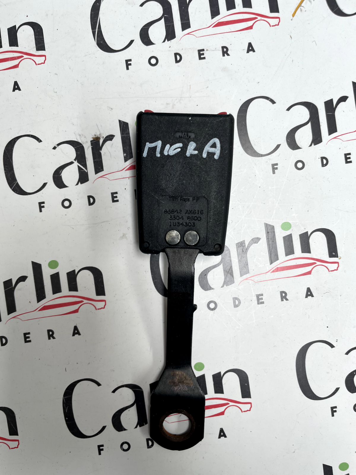 Fibbia Cintura di Sicurezza Nissan Micra 86842AX616 detail 2