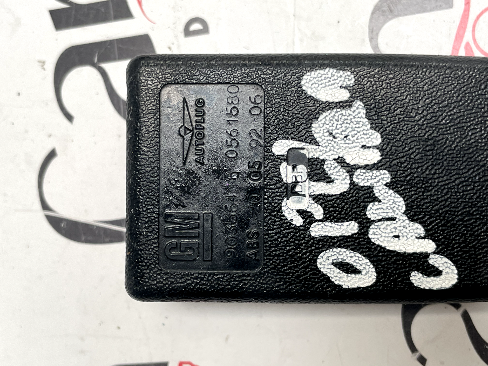 Fibbia Cintura di Sicurezza Opel Calibra 90356416 detail 4