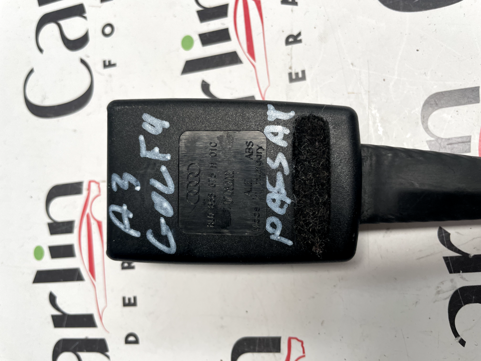 Fibbia Cintura di Sicurezza SX Audi A3 8L0857755D detail 3