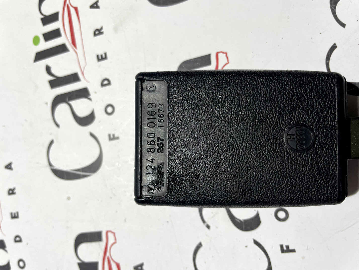 Fibbia Cintura di Sicurezza SX Mercedes W201/W124 - 1248600169 detail 5