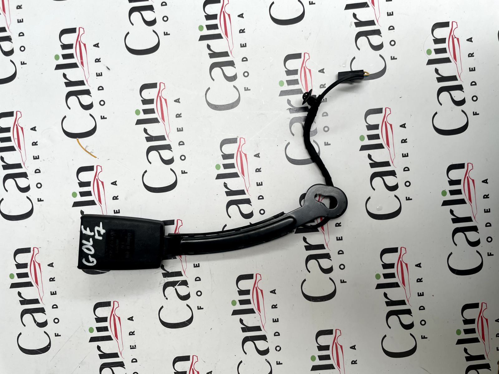 Fibbia Cintura di Sicurezza Sinistra VW Golf 5G4857755B detail