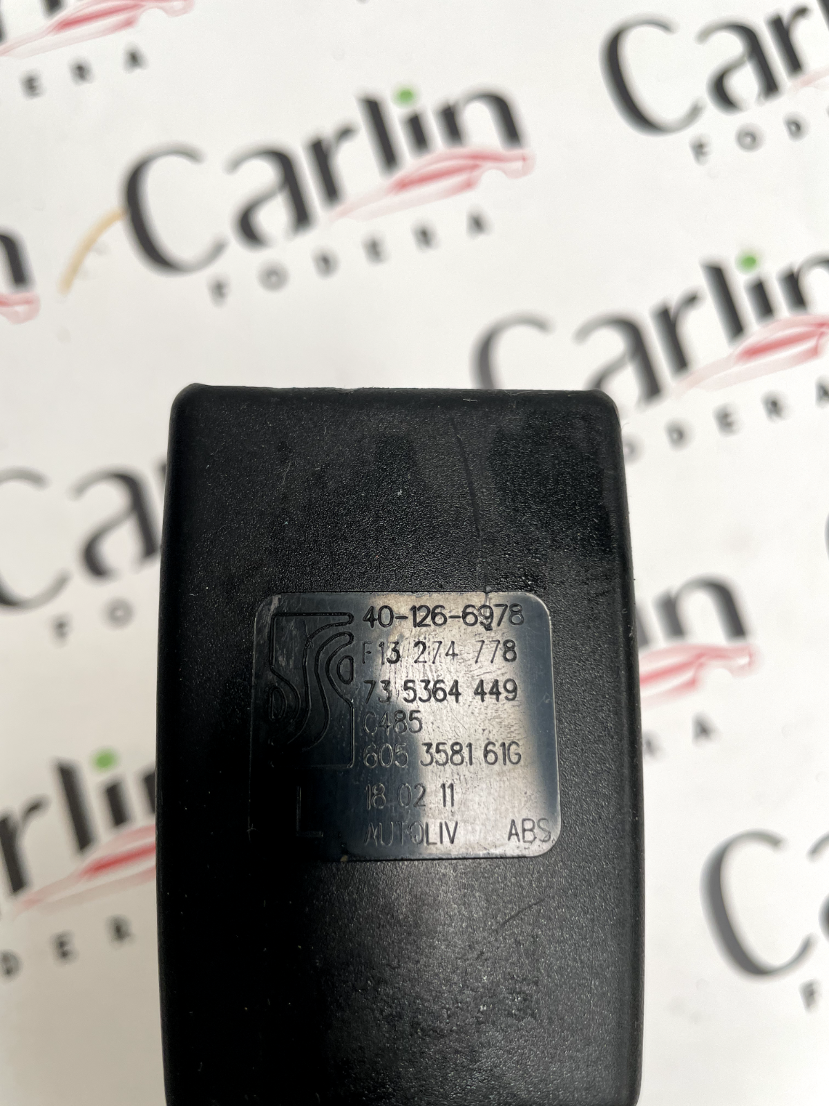 Fibbie Cinture di Sicurezza Posteriori Fiat Punto Abarth 7355017730/735364448/735364449 detail 3